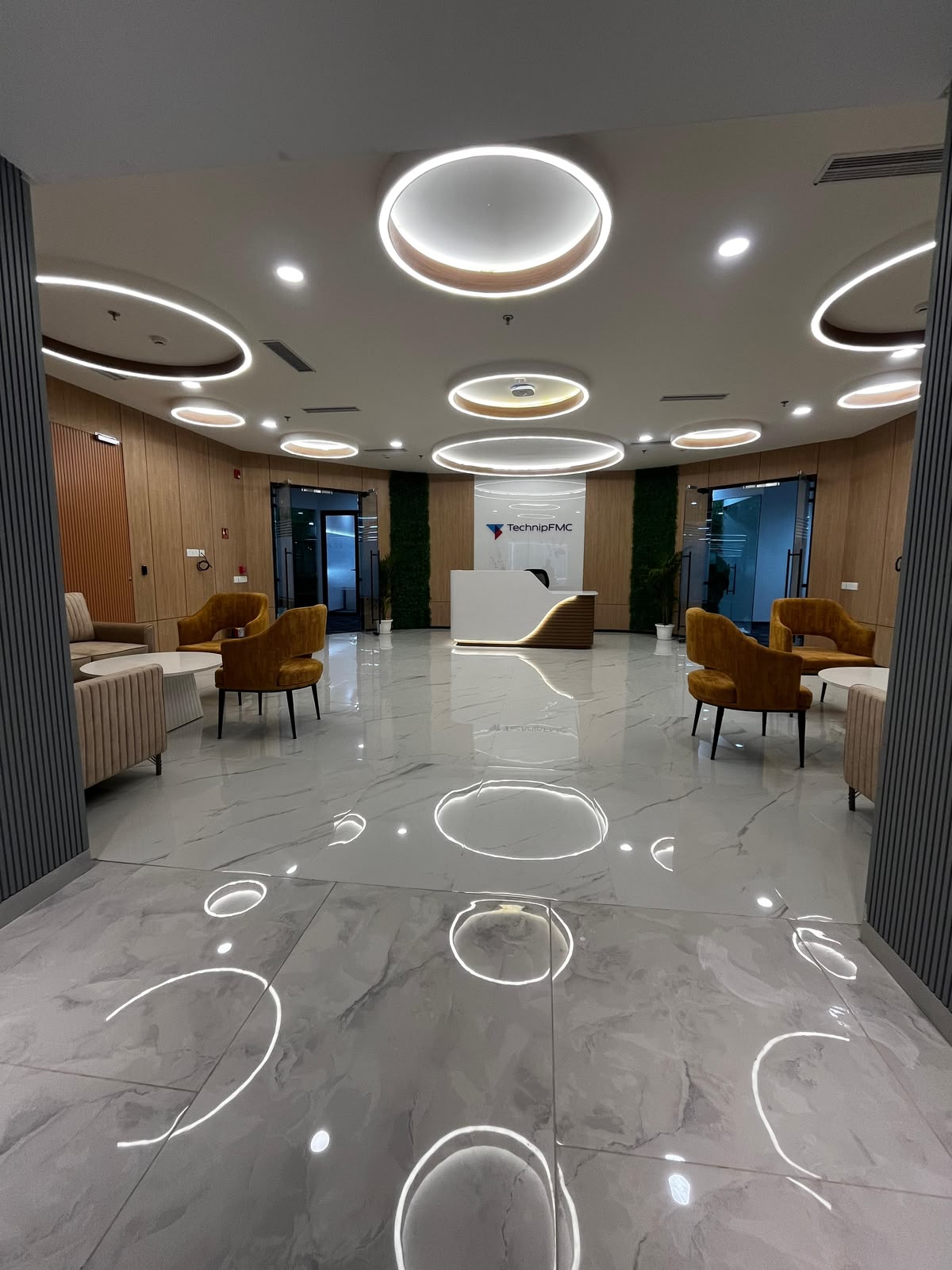 Technip office interior by Global Green, view 3